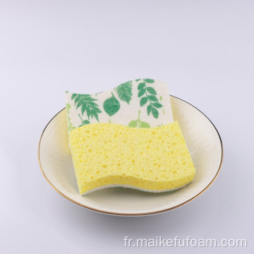 Éco-cellulose Sponge Nettoyage de cuisine Sponge